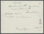 Mrs. Willetts House (1873), sold it April 1928. 290 Front Street, south side west of Main Street. Hempstead, Hempstead