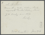 J.M. Kirbly House. Main Street or Western Village Road, opposite Eastern Village Road. Roslyn, North Hempstead 