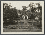 Hendrick Onderdonick House. Now Dr. Bogart (1881). Part of Papermill, erected 1773, standing in 1881. Roslyn, North Hempstead