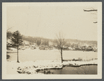 View of Silver Lake, alias Upper Pond. View from path between Upper and Central Ponds looking north. Roslyn, North Hempstead
