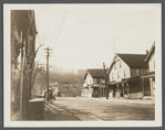 View of Cross Village Road and Old Gristmill. Roslyn, North Hempstead