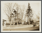 Skillman House. On Eastern Village Road corner of Cross Village Road, opposite Mansion House and Roslyn Hotel. Roslyn, North Hempstead