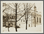 W.M. Valentine House and War Memorial. On path between Upper and Central Pond and Eastern Village Road. Roslyn, North Hempstead