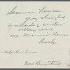 Seaman House. Was Valentine House. West side of Eastern Village Road, opposite Mansion House. Roslyn, North Hempstead