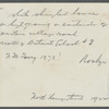 N.M. Terry House (1873). East side of Eastern Village Road, north of District School #3 (High Grounds). Roslyn, North Hempstead