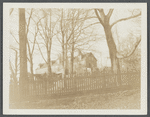Admiral Aaron Ward's House. Called "Willowmere," an old colonial mansion. West side of Eastern Village Road or East Bank Road on Hempstead Harbor. Roslyn, North Hempstead 