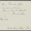 Henry Elricks Store. Was Post Office in 1873. Northeast corner of Main and Front Street. Mineola, North Hempstead