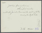 C. Denton Farmhouse. North side Jericho Turnpike, west of 2nd Street, east of New Hyde Park. New Hyde Park, North Hempstead 