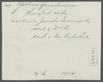 C. Denton Farmhouse. North side Jericho Turnpike, west of 2nd Street, east of New Hyde Park. New Hyde Park, North Hempstead 