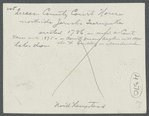 Queen County Court House. Erected 1786, taken down 1894. North side Jericho Turnpike. North Hempstead , North Hempstead 