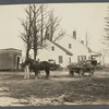 W. Haines Farmhouse (1873). North side of Old Court House Road (now Locust Avenue). Herricks, North Hempstead