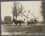 W. Haines Farmhouse (1873). North side of Old Court House Road (now Locust Avenue). Herricks, North Hempstead