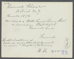 Herricks School. District #9, erected 1872. South side of Old Court House Road (Herrick Road). Herricks, North Hempstead