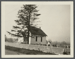 Searingtown Methodist Episcopal Church. Erected 1788. Church yard adjoining. Westbury Avenue, between Wood Avenue and Willis Avenue (now Mineola Avenue). Searingtown,  North Hempstead