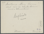 Marteuse Story House. Chester Avenue, north of Church Averue. Flatbush, Flatbush