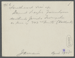 David Bayle's Farmhouse. South side of Jericho Turnpike on line of 242nd Street (Walker Street). Jamaica, Queens