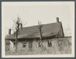 David Bayle's Farmhouse. South side of Jericho Turnpike on line of 242nd Street (Walker Street). Jamaica, Queens