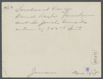David Bayle's Farmhouse. South side of Jericho Turnpike on line of 242nd Street (Walker Street). Jamaica, Queens