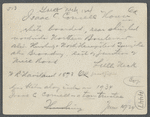 Isaac Cornell House. North side Northern Boulevard, east of junction of Mill Road. Little Neck, Flushing