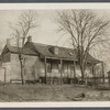 Farmhouse. Said to be 216 years old according to figures on a stone in the building.  West of Colonia Ave between Mill Creek and Van Doren St. Corona, Newtown