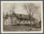 Farmhouse. Said to be 216 years old according to figures on a stone in the building.  West of Colonia Ave between Mill Creek and Van Doren St. Corona, Newtown