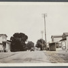 View of Neck Road looking west from Gravesend Avenue. Gravesend, Gravesend