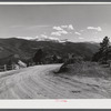 Road through the mountains from Idaho Springs to Central City, Colorado.