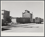 Grain storage elevator. Greeley Cooperative, Colorado.