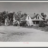 Farm buildings and home near Mitchell, Nebraska.