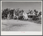 Farm buildings and home near Mitchell, Nebraska.