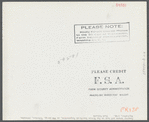 Poultry houses and barn on Two Rivers Non-Stock Cooperative, a FSA (Farm Security Administration) co-op. Waterloo, Nebraska.