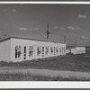 Poultry houses at Two Rivers Non-Stock Cooperative, a FSA (Farm Security Administration) co-op. Waterloo, Nebraska.