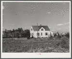 House at Two Rivers Non-Stock Cooperative, a FSA (Farm Security Administration) co-op. Waterloo, Nebraska.