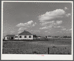 General view of farmsteads at Two Rivers Non-Stock Cooperative, a FSA (Farm Security Administration) co-op. Waterloo, Nebraska.