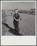Children coming home from school. Two Rivers Non-Stock Cooperative Company, FSA (Farm Security Administration) co-op. Waterloo, Nebraska.