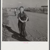Children coming home from school. Two Rivers Non-Stock Cooperative Company, FSA (Farm Security Administration) co-op. Waterloo, Nebraska.
