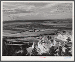 Looking out over the North Platte River Valley from Scottsbluff, Nebraska.