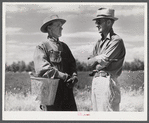 A. E. Scott and his son, Charles, on their farm northeast of Scottsbluff, Nebraska. See general caption number one.