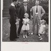 Members of the Strohl family at a family reunion at Flagstaff Park near Mauch Chunk, Pennsylvania.