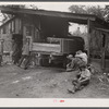 Scene at Doughterty's Mines, a mine in a farm near Falls Creek, Pennsylvania.