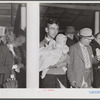 Customers at Tri-County Farmers Co-op Market at Du Bois, Pennsylvania.