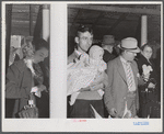 Customers at Tri-County Farmers Co-op Market at Du Bois, Pennsylvania.