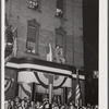 Spectators at labor day parade in Du Bois, Pennsylvania.