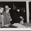 Customers at Tri-County Farmers Co-op market at Du Bois, Pennsylvania.