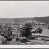 Tyler, Pennsylvania, a near-deserted coal town, with abandoned coke ovens in background.