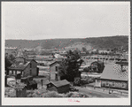Tyler, Pennsylvania, a near-deserted coal town, with abandoned coke ovens in background.