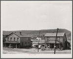 Houses in near-deserted coal town of Tyler, Pennsylvania.