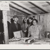 The Britton booth at the Tri-County Farmers Coop Market at Du Bois, Pennsylvania.