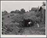Mine workings on farm of Mr. Merritt Bundy, a member of the Tri-County Farmers Co-op Market at Du Bois, Pennsylvania. His farm is about five miles from Penfield, Pennsylvania.