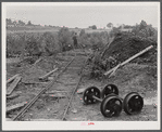At the mine workings on the farm of William Giles. Union Township, Pennsylvania.